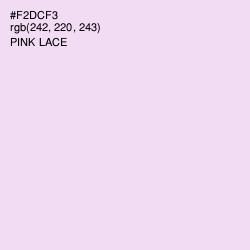 #F2DCF3 - Pink Lace Color Image